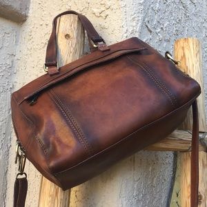 *I Medici* Firenze Leather Satchel